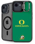 University of Oregon Yellow O with Text iPhone 16e Kickstand Case