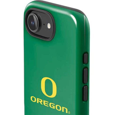University of Oregon Yellow O with Text iPhone 16e Impact Case