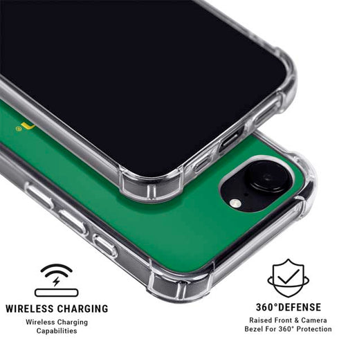 University of Oregon Yellow O with Text iPhone 16e MagSafe Case