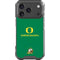 University of Oregon Yellow O with Text iPhone 18 Pro Clear Case