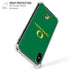 University of Oregon Yellow O with Text iPhone X/XS Clear Case