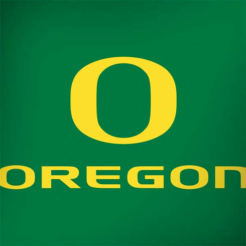 University of Oregon Yellow O with Text MacBook Skins