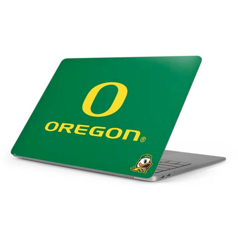 University of Oregon Yellow O with Text Apple MacBook Pro 16-inch Skin