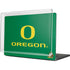 University of Oregon Yellow O with Text MacBook Cases