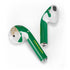 University of Oregon Yellow O on Green Apple AirPods Skin