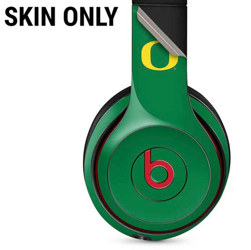 University of Oregon Yellow O on Green Beats Solo 3 Wireless Skin