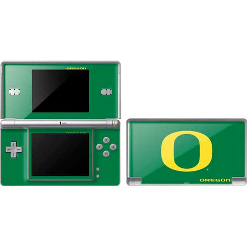 University of Oregon Yellow O on Green Nintendo Skins