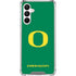University of Oregon Yellow O on Green Galaxy A16 5G Clear Case