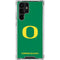 University of Oregon Yellow O on Green Galaxy S23 Ultra Clear Case
