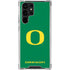 University of Oregon Yellow O on Green Galaxy S23 Ultra Clear Case