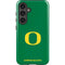 University of Oregon Yellow O on Green Galaxy S25 Impact Case