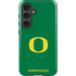 University of Oregon Yellow O on Green Galaxy S25 Impact Case