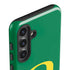 University of Oregon Yellow O on Green Galaxy S25 Impact Case