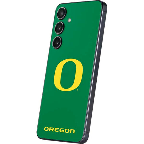 University of Oregon Yellow O on Green Galaxy S25 Plus Skin