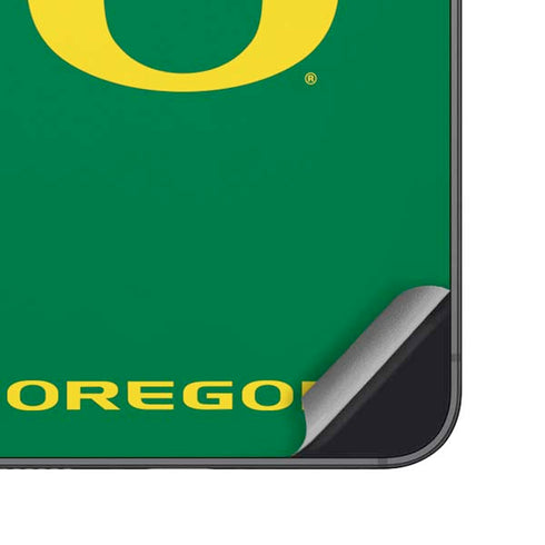 University of Oregon Yellow O on Green Galaxy S24 Skin