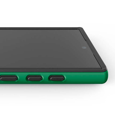 University of Oregon Yellow O on Green Galaxy S25 Ultra Impact Case