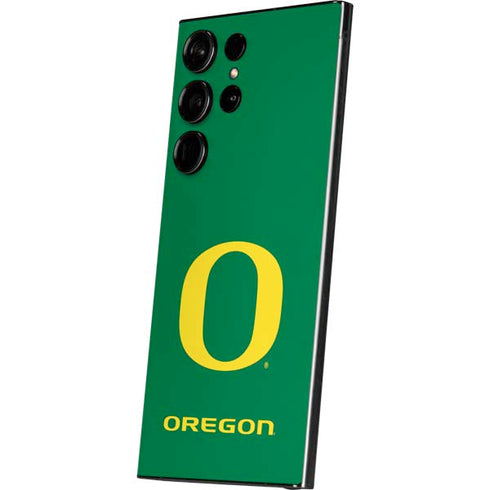 University of Oregon Yellow O on Green Galaxy S24 Ultra Skin