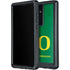 University of Oregon Yellow O on Green Galaxy S24 Ultra Waterproof Case