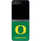 University of Oregon Yellow O on Green Galaxy Z Flip6 Skin