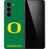 University of Oregon Yellow O on Green Galaxy Z Fold5 5G Skin