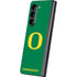 University of Oregon Yellow O on Green Galaxy Z Fold5 5G Skin