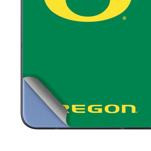 University of Oregon Yellow O on Green Galaxy Z Fold5 5G Skin