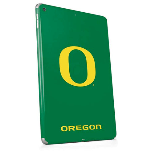 University of Oregon Yellow O on Green Apple iPad Skin
