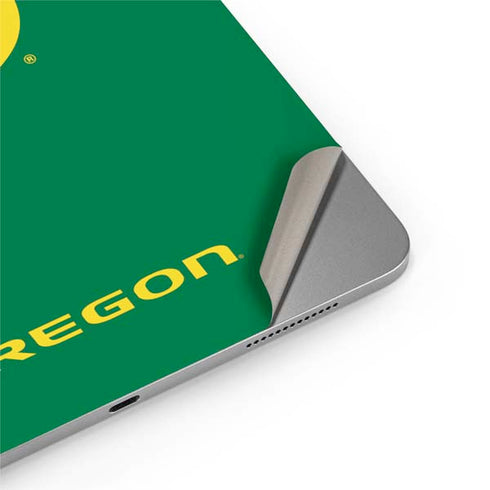 University of Oregon Yellow O on Green Apple iPad Air Skin
