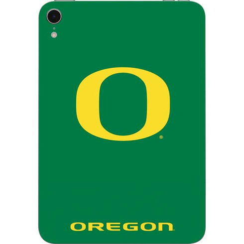 University of Oregon Yellow O on Green Apple iPad Mini Skin