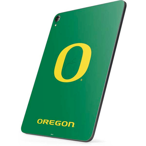 University of Oregon Yellow O on Green Apple iPad Pro Skin
