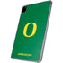 University of Oregon Yellow O on Green iPad Pro 11in (2024) Clear Case