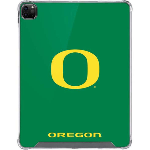 University of Oregon Yellow O on Green iPad Cases