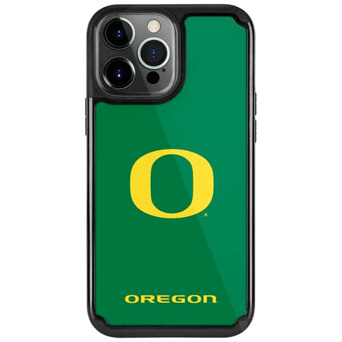 University of Oregon Yellow O on Green iPhone Cases