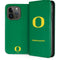 University of Oregon Yellow O on Green iPhone 15 Pro Folio Case