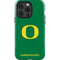 University of Oregon Yellow O on Green iPhone 15 Pro Impact Case