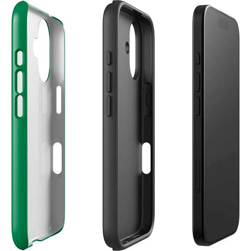 University of Oregon Yellow O on Green iPhone 16 Impact Case