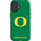 University of Oregon Yellow O on Green iPhone 16 Magsafe Impact Case