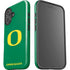 University of Oregon Yellow O on Green iPhone 16 Plus Impact Case