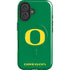 University of Oregon Yellow O on Green iPhone 16 Plus Magsafe Impact Case