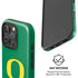 University of Oregon Yellow O on Green iPhone 16 Pro Max Magsafe Impact Case