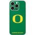 University of Oregon Yellow O on Green iPhone 16 Pro Skin