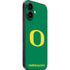 University of Oregon Yellow O on Green iPhone 16 Skin