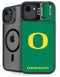 University of Oregon Yellow O on Green iPhone 16e Kickstand Case