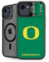 University of Oregon Yellow O on Green iPhone 16e Kickstand Case