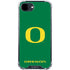 University of Oregon Yellow O on Green iPhone 16e Clear Case
