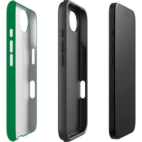 University of Oregon Yellow O on Green iPhone 16e Impact Case