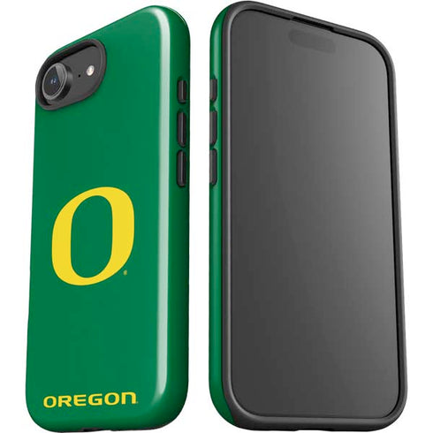 University of Oregon Yellow O on Green iPhone 16e Impact Case