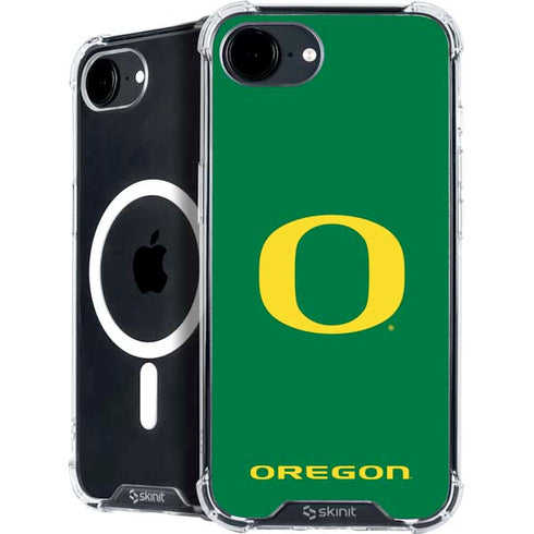University of Oregon Yellow O on Green iPhone 16e MagSafe Case