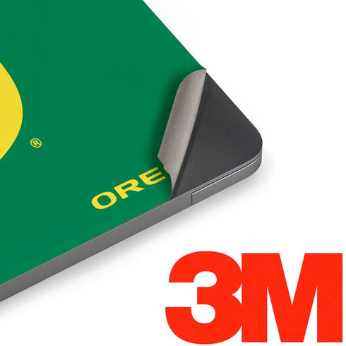 University of Oregon Yellow O on Green Apple MacBook Air Skin