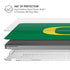 University of Oregon Yellow O on Green MacBook Pro 14in (2021-24) Case plus Skin